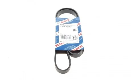Ремень генератора Mitsubishi Sigma 3.0 V6 90-96 (5PK1240) BOSCH 1 987 948 415