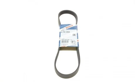 Ремінь генератора Citroen Berlingo/Jumpy/Fiat Scudo 1.9D 98-11/Peugeot Partner 96-15 (6PK869) BOSCH 1 987 948 484