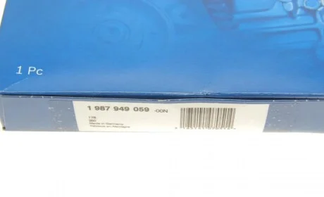 Ремень ТНВД VW LT 2.4D/TD 79-96/Audi 100 2.0 D 82-90 (75x20) BOSCH 1 987 949 059