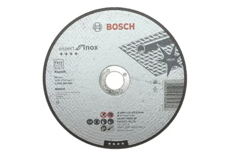 Круг відрізний 180x1.6x22,23 мм Expert for Inox BOSCH 2 608 603 406