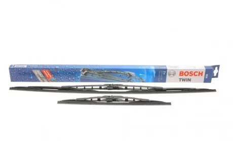 Щетки стеклоочистителя (650/340mm) Toyota Auris/Corolla/Kia Ceed/Hyundai Santa Fe III 06- BOSCH 3 397 010 299