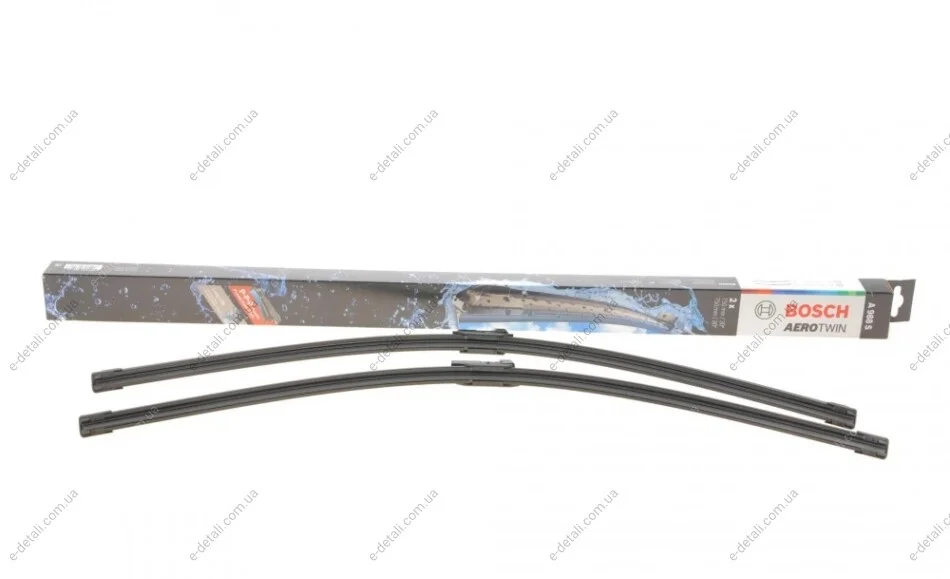 Щітки склоочисника (750/750mm) Cupra Born/VW ID.3 19- Aerotwin (безкаркасна) BOSCH 3 397 014 00V (фото 1)
