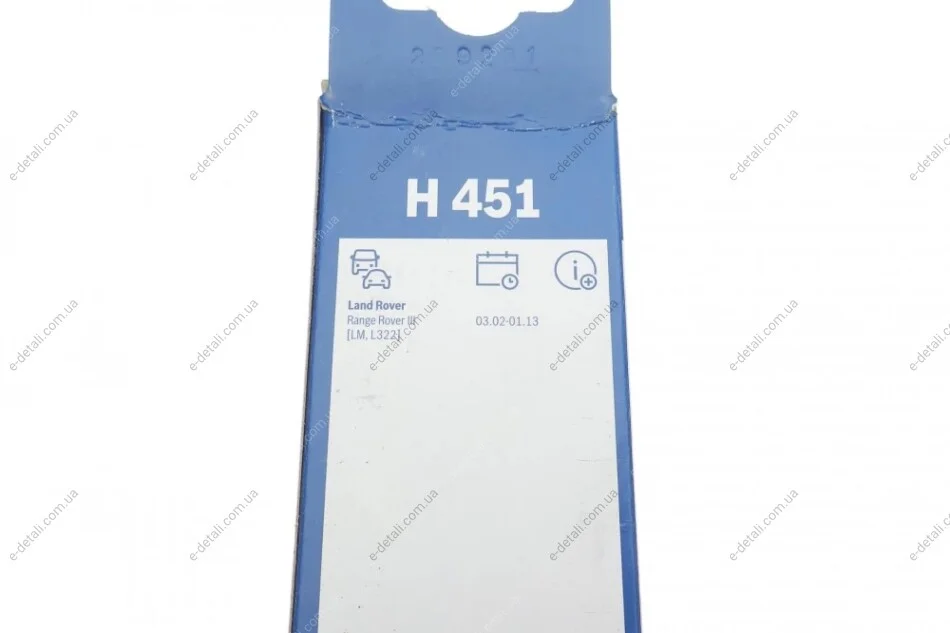 Щітка склоочисника (задня) (450mm) Land Rover Range Rover III 02-12 BOSCH 3 397 015 047 (фото 1)