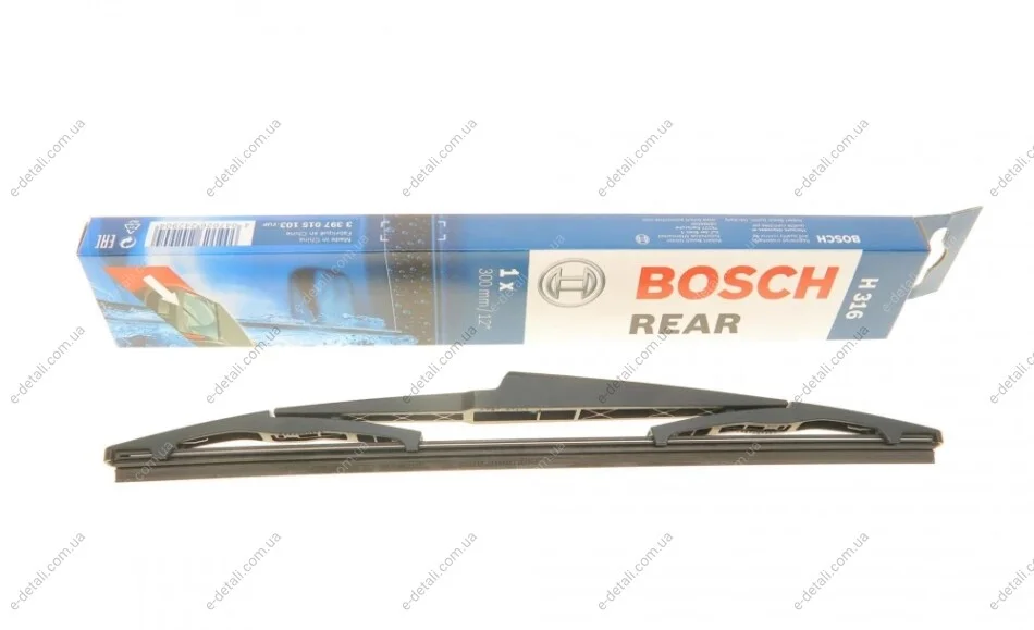 Щетка стеклоочистителя (задняя) (300mm) Chevrolet Spark 10- BOSCH 3 397 015 103 (фото 1)