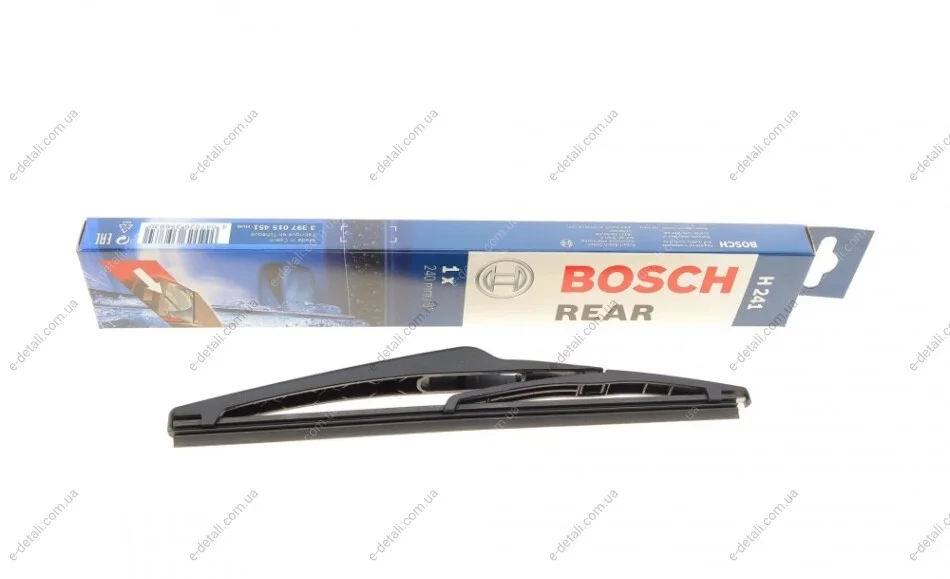 Щетка стеклоочистителя (задняя) (240mm) Renault Kadjar/Megane IV 15- BOSCH 3 397 015 451 (фото 1)