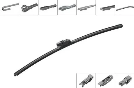 Щетка стеклоочистителя (550mm) AeroEco (с к-том переходников) BOSCH 3397015581