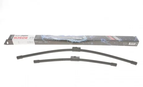 Щітки склоочисника (650/425мм) Ford Focus II 04-12/ Peugeot 207 07- BOSCH 3 397 118 977