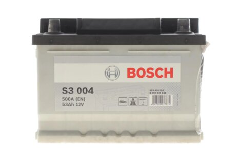 Акумулятор 12В/53Аг/500А/13,41кг BOSCH DSC_0 092 S30 041