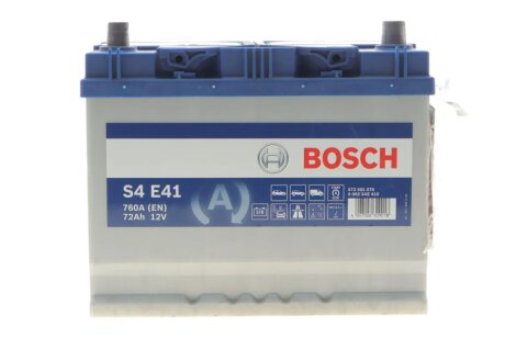 Акумулятор 12В/72Аг/760А/19,55кг BOSCH DSC_0 092 S4E 410