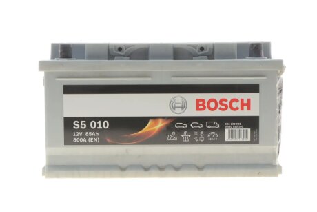Акумулятор 12В/85Аг/800А/18,79кг BOSCH DSC_0 092 S50 100