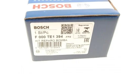 Насос топливный Toyota Camry/Kia Rio 1.3-3.0 90- (электро) BOSCH F000TE1394