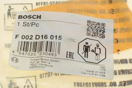 Втулка подшипника генератора MAN/Renault BOSCH F 002 D16 015