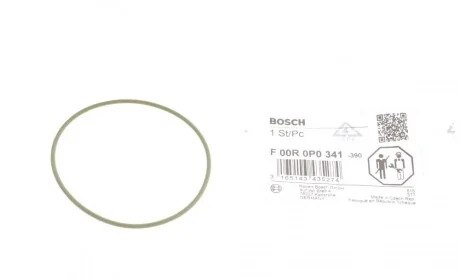 Прокладка ТНВД уплотнительная CASE/RENAULT/VOLO (кольцо) BOSCH F00R0P0341