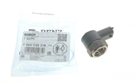 Клапан електромагнітний АКПП Opel Astra H 04-09 BOSCH F 00V C30 318