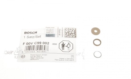 КОМПЛЕКТ ДЕТАЛЕЙ BOSCH F 00V C99 002