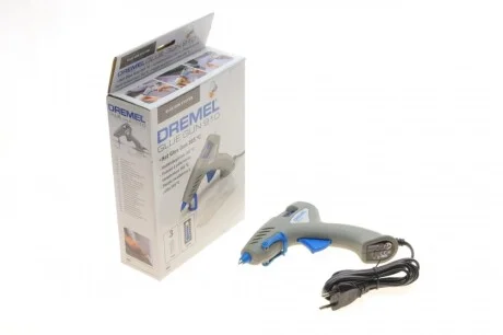 Пістолет термоклейовий DREMEL 910 (100-240V/165 °C/діаметр клейового стержня 7mm) +3 стержня BOSCH F 013 091 0JC