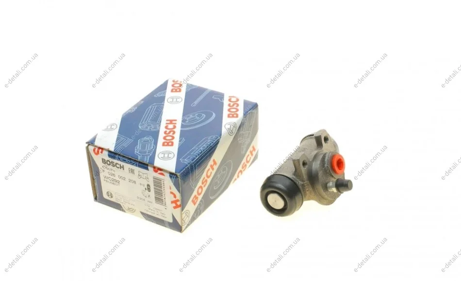 Цилиндр тормозной (задний) Peugeot 207 06-15/405 I/II 87-99 (L) BOSCH F 026 002 208 (фото 1)