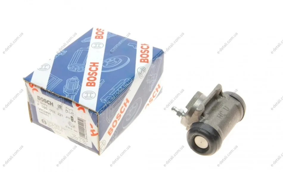 Цилиндр тормозной (задний) Nissan Primera 90-06 (R) (d=20.6mm) BOSCH F 026 002 221 (фото 1)