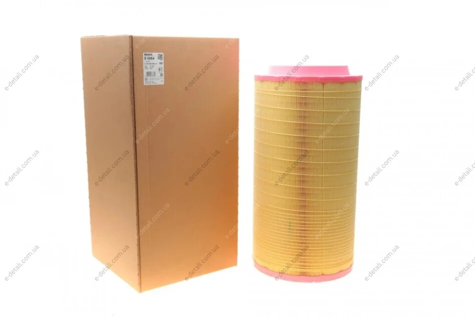 Фильтр воздушный MB Acros OM541/Atego OM906/Axor OM457 97- BOSCH F 026 400 064 (фото 1)