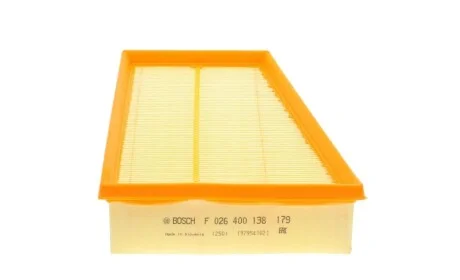 Фільтр повітряний Renault Megane III 08- BOSCH F 026 400 138