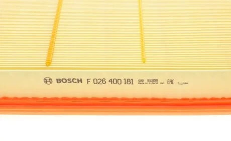 Фильтр воздушный Volvo V60/V70/S80/S60/XC60/XC70 06- BOSCH F 026 400 181