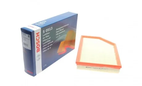 Фильтр воздушный Volvo V60/V70/S80/S60/XC60/XC70 06- BOSCH F 026 400 513