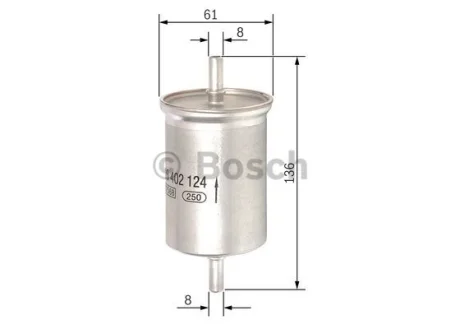 Топливный фильтр BOSCH F 026 402 124