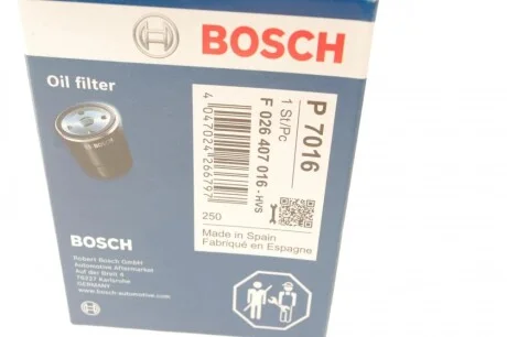 Фильтр масляный Opel Astra G/Vectra B/C 2.2i 00- BOSCH F026407016
