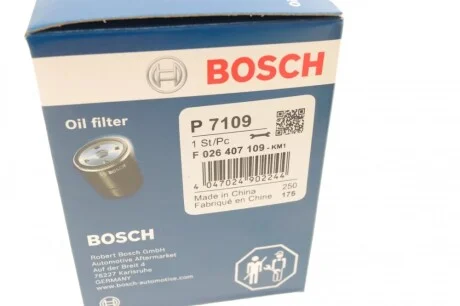 Фильтр масляный Opel Vectra C/Insignia 2.8 V6 05-17 BOSCH F 026 407 109