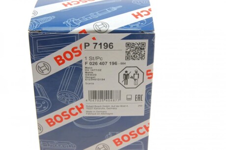 Смазочный фильтр BOSCH F 026 407 196