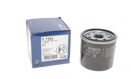 Фильтр масляный Lexus ES/Toyota Camry/Rav 4 2.0/2.5 Hybrid 17- BOSCH F026407364