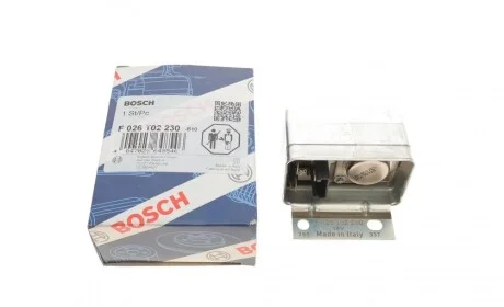 Реле генератора (12V) Opel Kadett/VW T2 1.1-2.0 -79 BOSCH F 026 T02 230