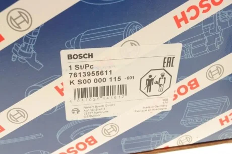 Насос ГПК Renault Trafic/Master 1.9-2.5dCi (кріпл. шківа 3 болтами) BOSCH K S00 000 115