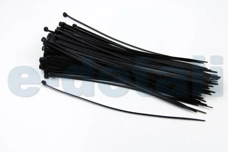 Хомут пластиковий BLACK 4,8 X 300 (100 шт) BOSMA 0058
