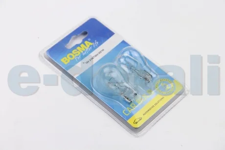 Автолампа T20D 12V 21W W21W BLISTER (2 шт) BOSMA 0133B