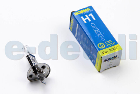 Автолампа H1 12V 55W P14,5S BOSMA 1192