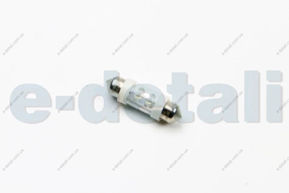 Автолампа SV8,5 LED 12V 4XSTANDARD LED WHITE 10X36 INDUSTRIAL BOSMA 2892I (фото 1)