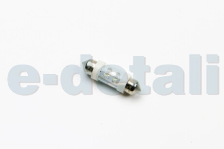 Автолампа SV8,5 LED 12V 4XSTANDARD LED WHITE 10X36 INDUSTRIAL BOSMA 2892I