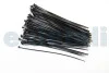Хомут пластиковий BLACK 2,5 X 200 (100 шт) BOSMA 3301 (фото 1)