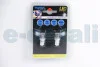 Автолампа T10 LED 12V 1xSMD 5050 LED WIDE VIEWIND WHITE LIGHT PIPE (2 шт) BOSMA 4038 (фото 1)