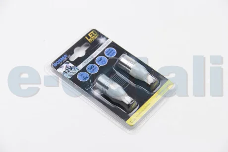 Автолампа T15 LED 12V 1xSMD 7080 LED WHITE (2 шт) BOSMA 4236