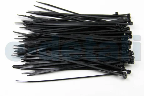 Хомут пластиковий BLACK 4,8 X 250 (100 шт) BOSMA 5534