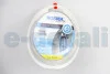 Автолампа H4 PURE WHITE 12V 60/55W P43T Упаковка 2шт BOSMA 8887 (фото 1)