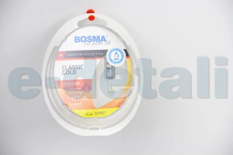 Автолампа H1 CLASSIC GOLD 12V 55W P14,5S Упаковка 2шт BOSMA 8931