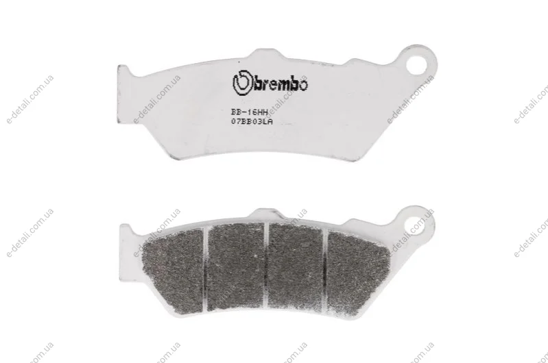 Гальмівні колодки BREMBO 07BB03LA (фото 1)