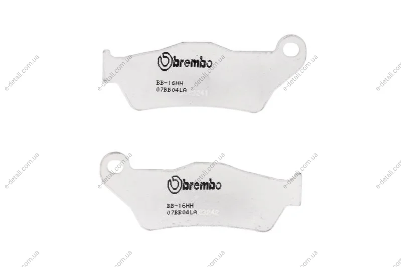 Гальмівна колодка (диск) BREMBO 07BB04LA (фото 1)