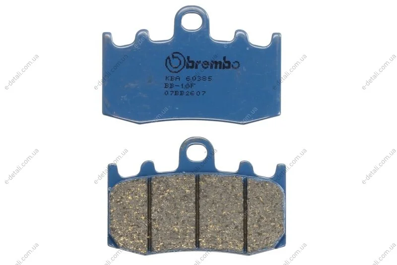 Гальмівні колодки BREMBO 07BB2607 (фото 1)