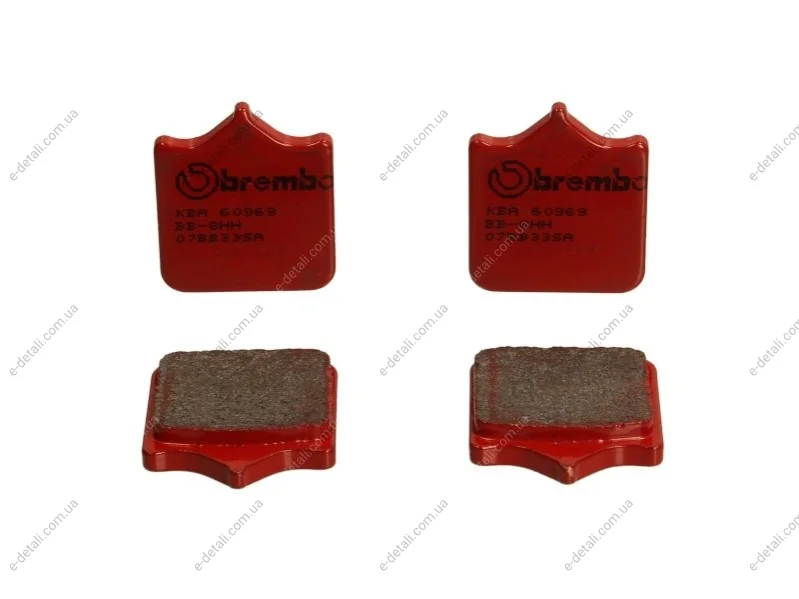 Гальмівні колодки BREMBO 07BB33SA (фото 1)