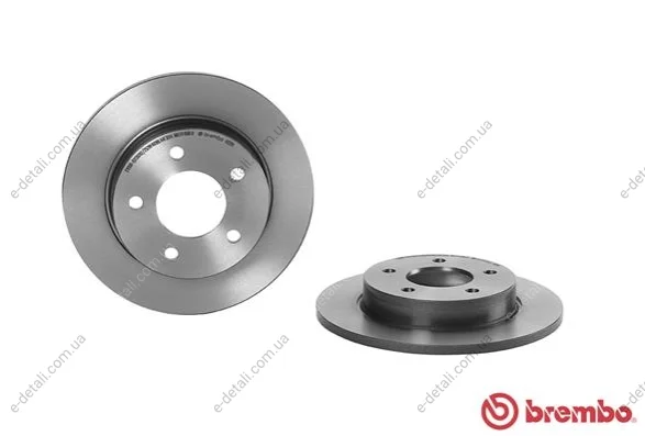 Тормозной диск BREMBO 08.A029.11 (фото 1)