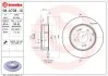 Гальмівний диск BREMBO 08.A708.11 (фото 3)